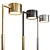 Sleek Larchmont Floor Lamp 3D model small image 2