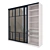 Modern Sliding Wardrobe with Mirrored Doors 3D model small image 2