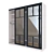 Modern Sliding Wardrobe with Mirrored Doors 3D model small image 3