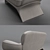 Sculpted Elegance: Mascheroni Goccia Sofa 3D model small image 2