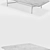 Elegant Nesso Paola Lenti Marble Coffee Table 3D model small image 2