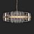 Gold Millennium Lampatron Chandelier 3D model small image 1