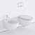 Elegant Ceramica Catalano Velis WC 3D model small image 3