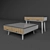 TAHA 02 Furniture Set Duo 3D model small image 2