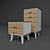 TAHA 03 Furniture Set: Pack of 3 3D model small image 2