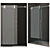 Contemporary Sydney Shower Doors 3D model small image 1