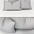 3D Model Cushions Set with Realistic Textures 3D model small image 2