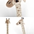 Gentle Giraffe Plush Toy 3D model small image 2