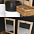 Modern Bathroom Furniture Set 3D model small image 2