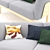 Modular Alki EGON 2 Sofa: Versatile Design 3D model small image 2