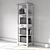 Channing Tower: Stylish & Spacious Pottery Barn Storage 3D model small image 3