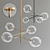 Elegant Bolle Gallotti Chandelier 3D model small image 1