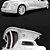 Cinderella Dream: Elegant Wedding Limousine 3D model small image 2