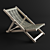 Boho Macrame Chair 3D model small image 1