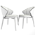 Elegant Ellen Dining Chair 3D model small image 3