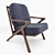 Cozy Lounge Chair 3D model small image 1