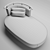 Marine-Inspired Teak Chaise Longue 3D model small image 3