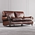 Elegant Balmoral Sofa: Luxurious Comfort 3D model small image 3