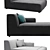 Prostoria Cloud Sofa - Modern Corner Sofa 3D model small image 2