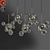 Modern Bubble LED Pendant Lamp 3D model small image 1