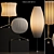 3ds Max Table Lamp Set 3D model small image 1