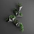 Leafy Hang Wall Planter 3D model small image 1