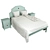 Adelina Bed: Sleek and Stylish 125x135x195cm 3D model small image 1