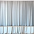 ROHI Credo Curtains with Tulle 78 inch 3D model small image 2