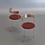 Modern Minimalist Velvet Chair 3D model small image 1