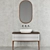 NOKEN LIGNAGE Console Basin Set 3D model small image 1
