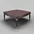 Elegant OM Coffee Table in Cherry Veneer 3D model small image 1