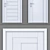 Profil U Doors: Multilayer Coating, Various Colors 3D model small image 2