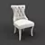 MESTRE Velvet Accent Chair 3D model small image 2