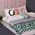 Luxury 3-Piece Bed Linen Set 3D model small image 2