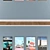 Contemporary Wall Art Set 3D model small image 3