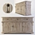 Elegant Bernhardt Campania Buffet 3D model small image 2