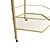 Golden Elegance Ceramic Bar Cart 3D model small image 3