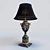 Elegant Ram Head Table Lamp 3D model small image 1