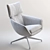 Luxurious LEOLUX LX Chair | Designed by Gino Carollo 3D model small image 3