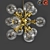 Elegant Ludlow Chandelier - Versatile Lighting Solution 3D model small image 1