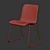 Sleek and Stackable: Cornflake Chair 3D model small image 3