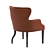 Classic Elegance - Chesterton Armchair 3D model small image 2