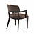 Slettvoll Irving: Elegant Curved Dining Chair 3D model small image 2