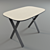 Elegant Modern Meridiani Console 3D model small image 1