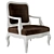VALMORI Elisabeth Armchair - Modern Italian Design 3D model small image 1