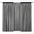 Elegant Curtain Panels 3D model small image 2