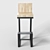 Industrial Loft Bar Stool 3D model small image 2