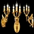 Graceful Bronzeway Sconce 3D model small image 2