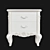 Stella Bedside Table CR.142 3D model small image 2