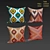 Elegant Pillow Set: Modern Design 3D model small image 2